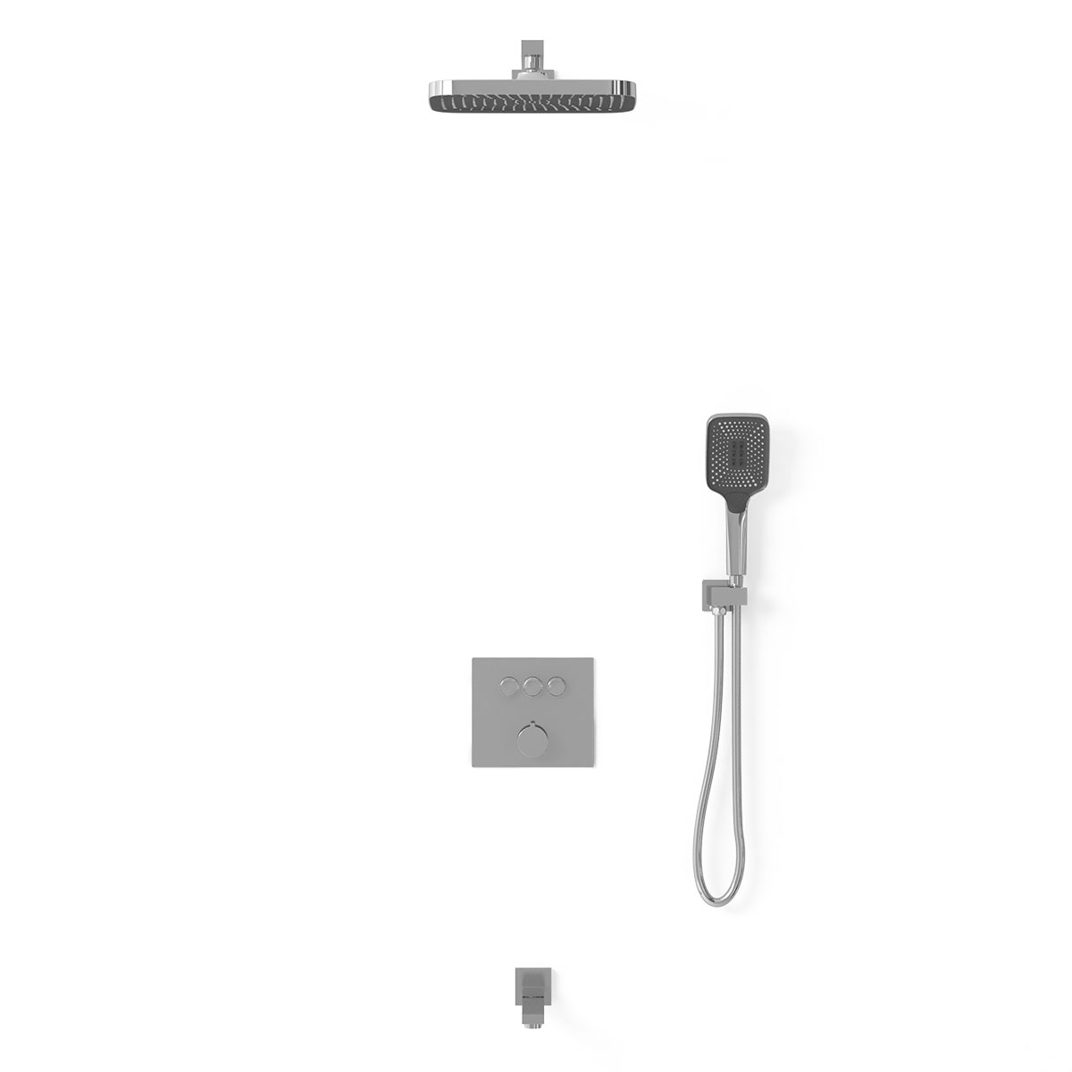 Душевая система Vincea VSFW-4311CH встраиваемая в стену цвет хром