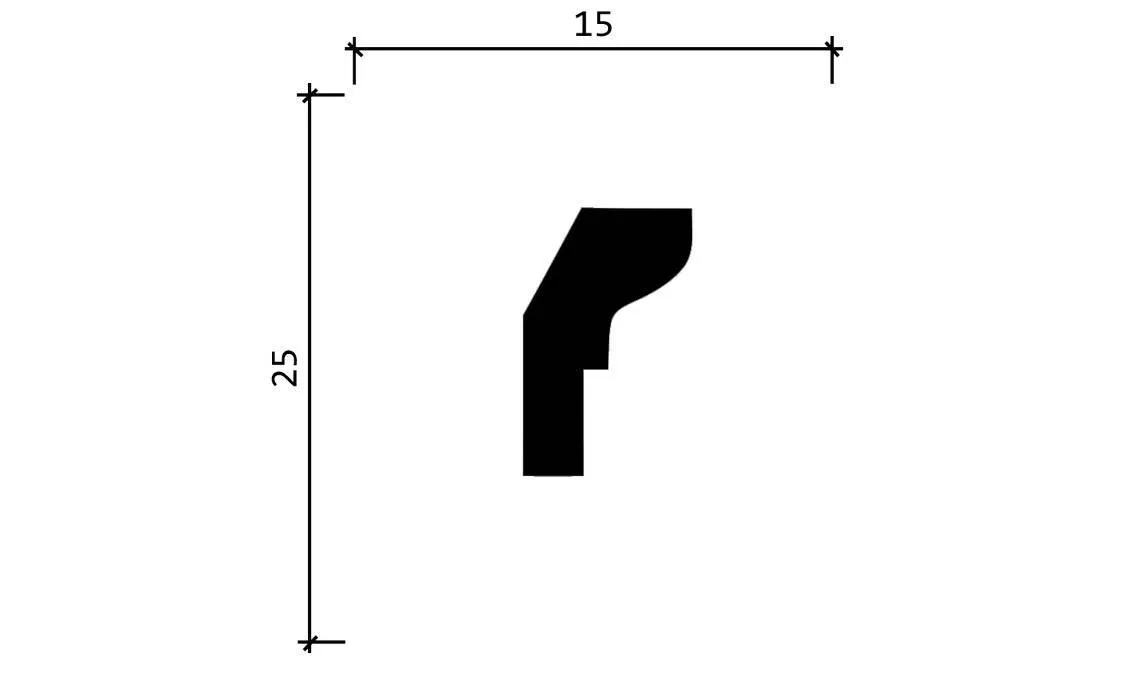 Карниз DD34