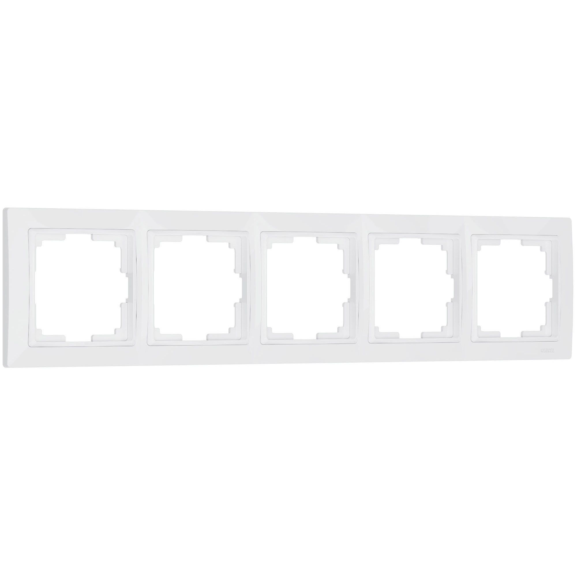 Рамка на 5 постов Snabb basic (белый) Werkel