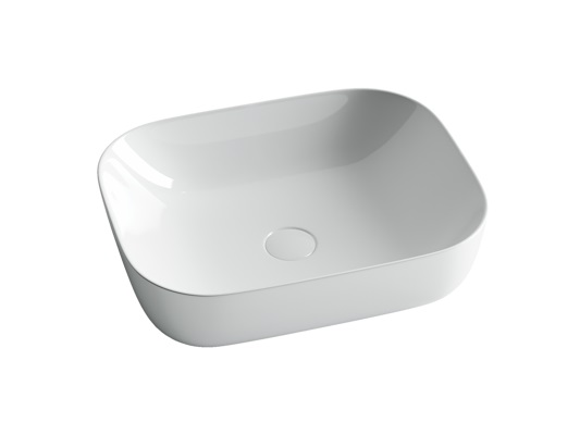 Умывальник чаша накладная прямоугольная CN6008