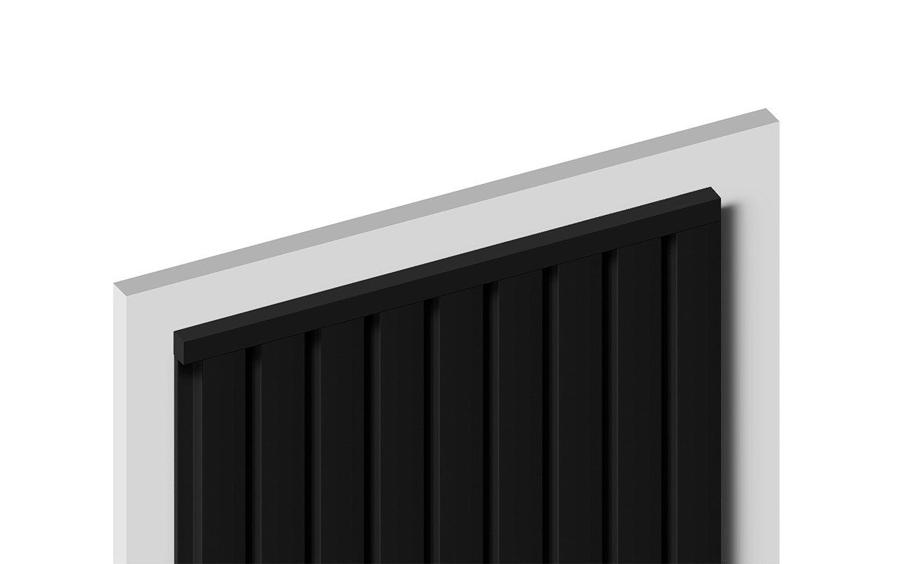 Молдинг D12V1 BK HIWOOD