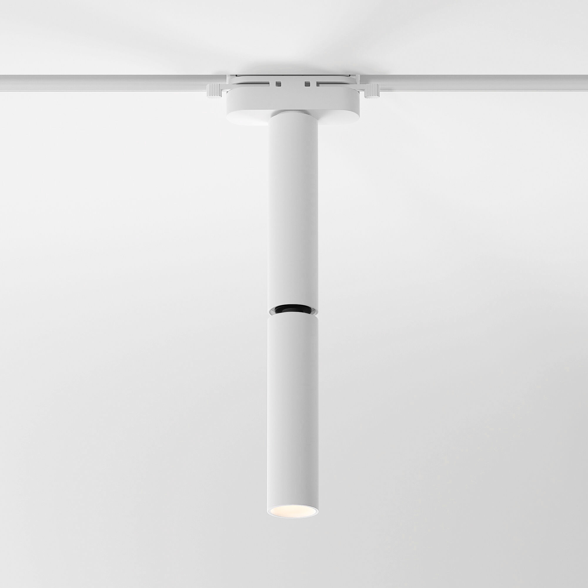Basic System Трековый поворотный светильник 6W 4000K Pika белый