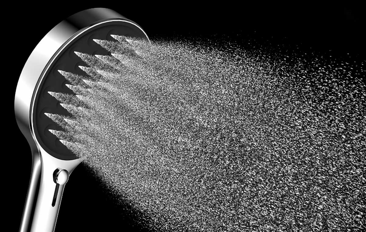 Душевая система Vincea Inspire VSFW-3I22MT3RGM встраиваемая в стену цвет вороненая сталь