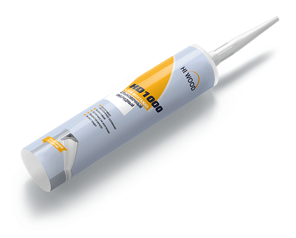 Клей монтажно-стыковочный HD1000 HIWOOD