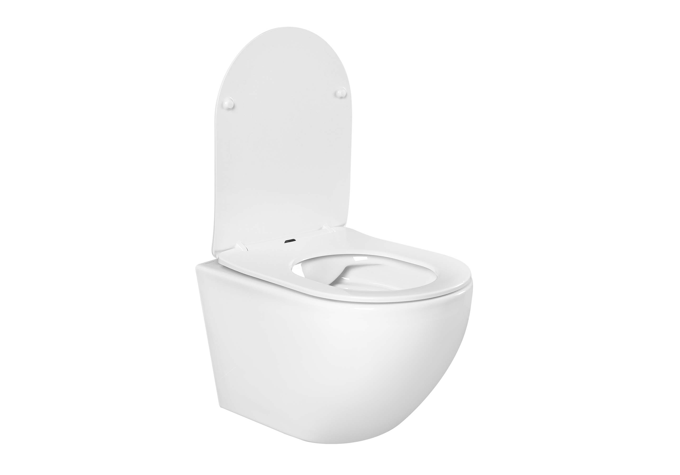 Унитаз подвесной безободковый Aquatek ЕВРОПА AQ1901-MW 525*360*320 с сиденьем Soft Close