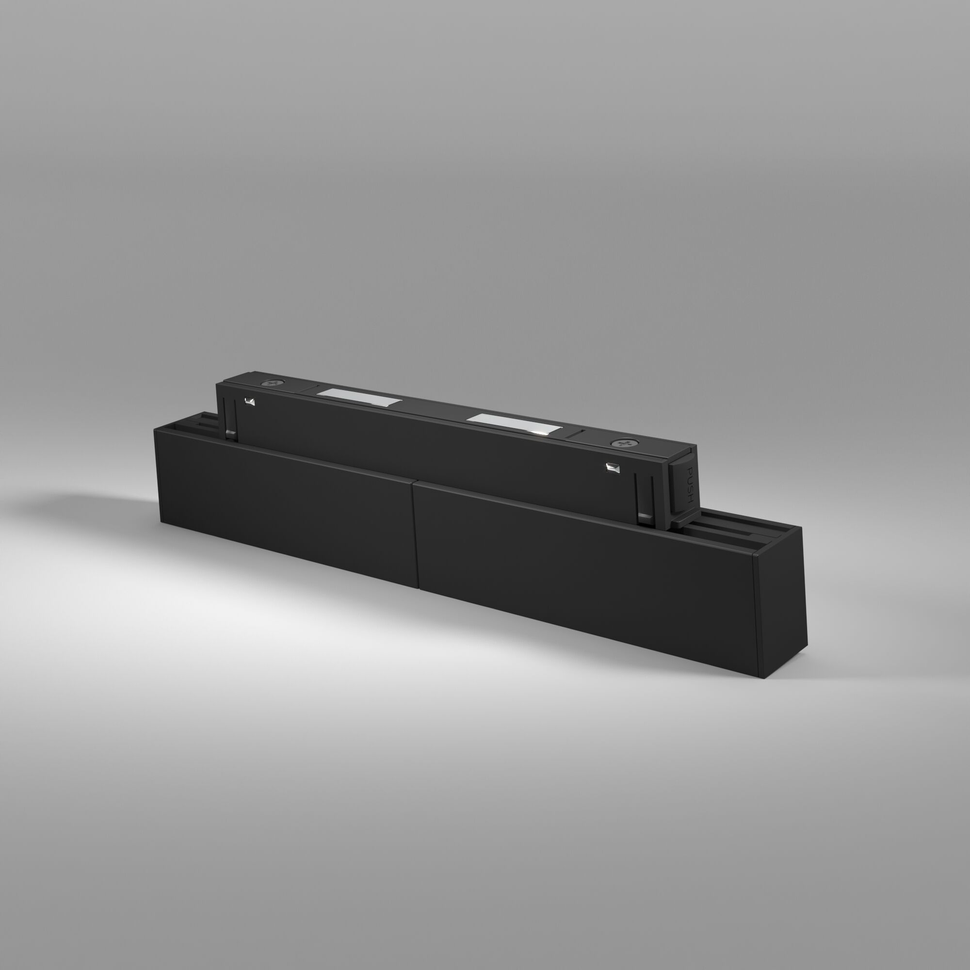 Slim Magnetic WL02 Трековый светильник 12W 4200K черный