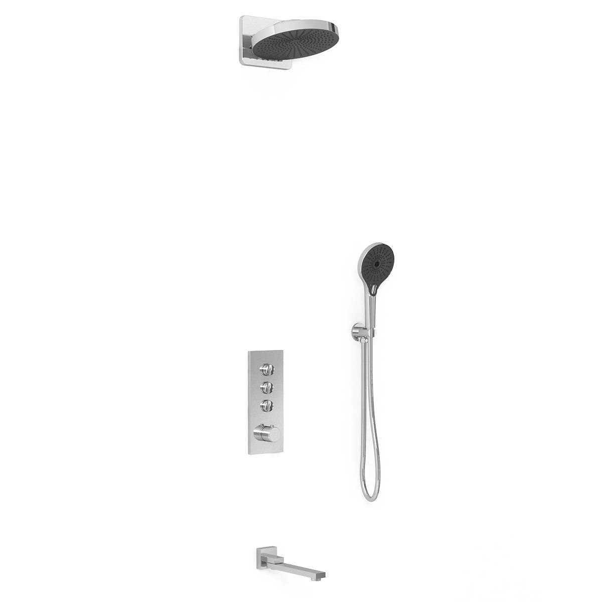 Душевая система Vincea VSFW-433TI1CH встраиваемая в стену цвет хром