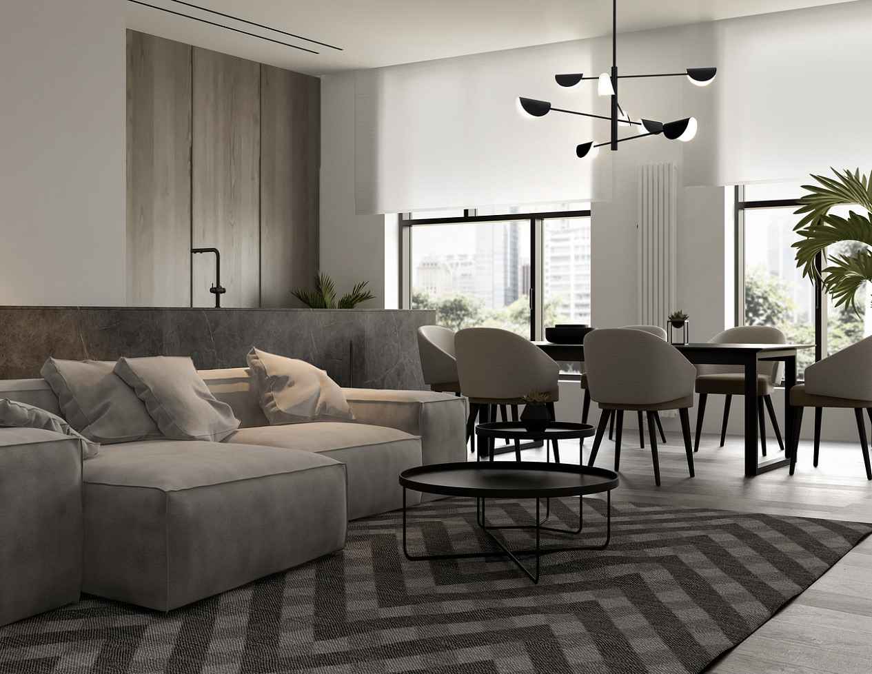 Люстра Maytoni Mollis MOD126PL-08B