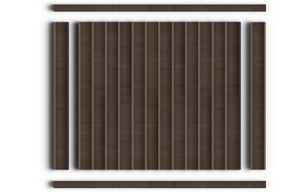 Молдинг D12V1 BR354 HIWOOD