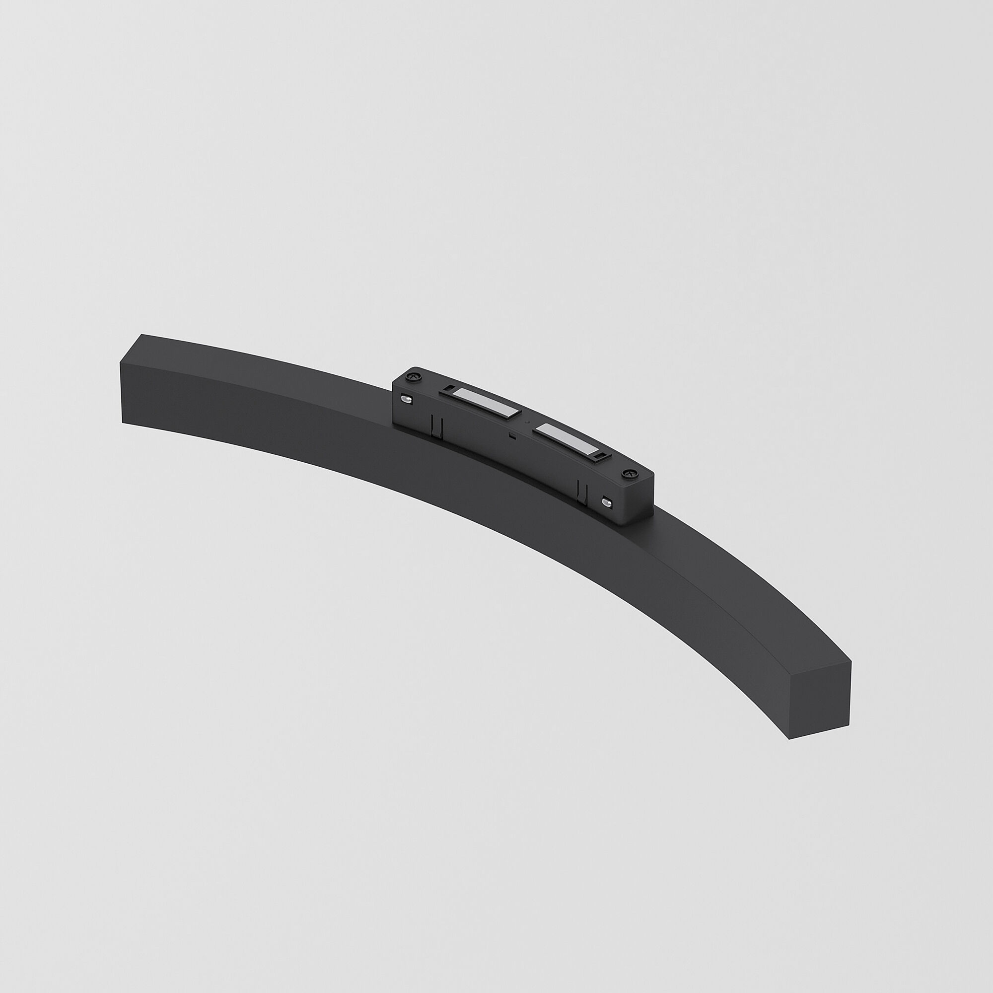 Slim Magnetic Трековый светильник для радиусного шинопровода 12W 4200K Intenso чёрный Ø800мм