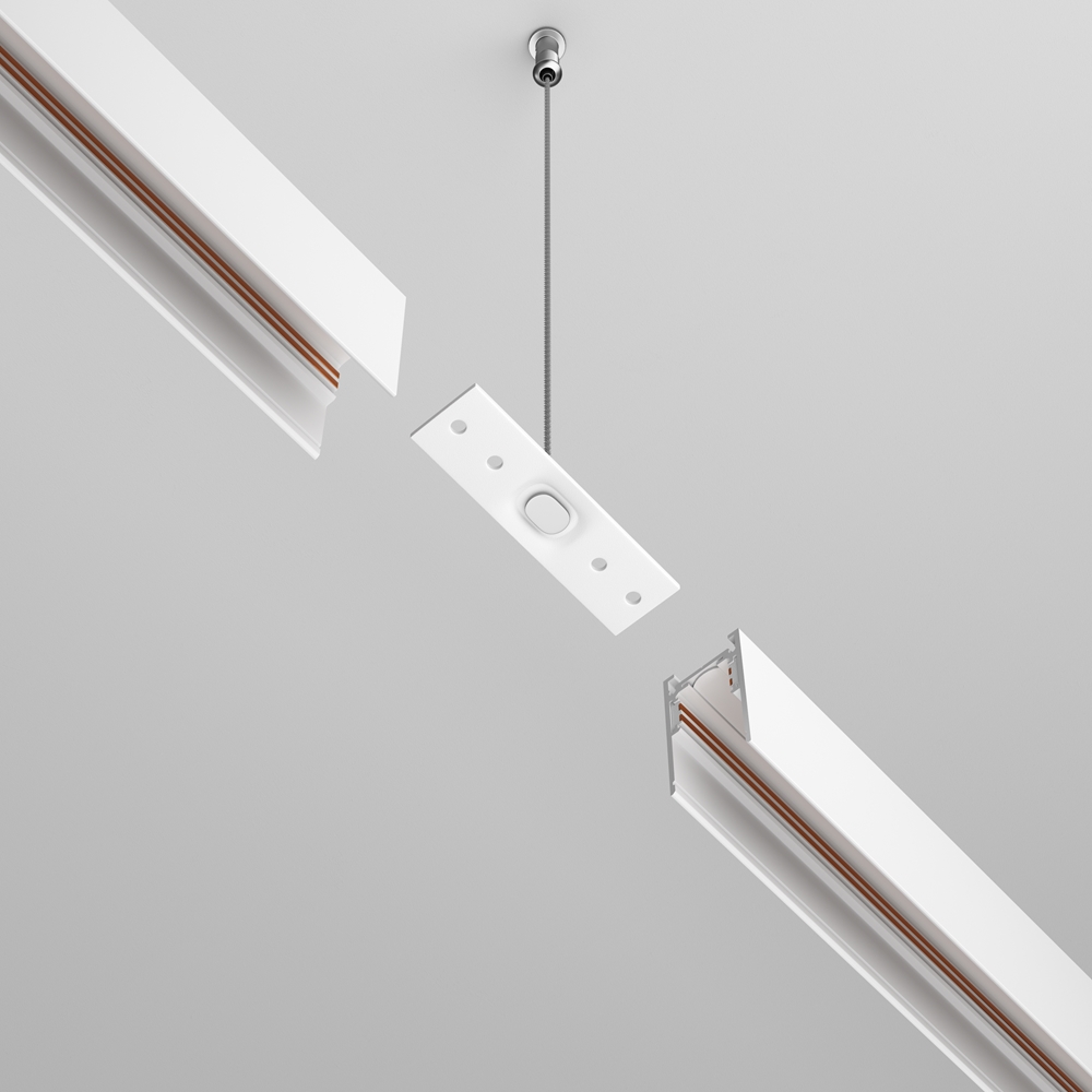 Коннектор прямой Exility накладной белый Maytoni TRA034C-21W