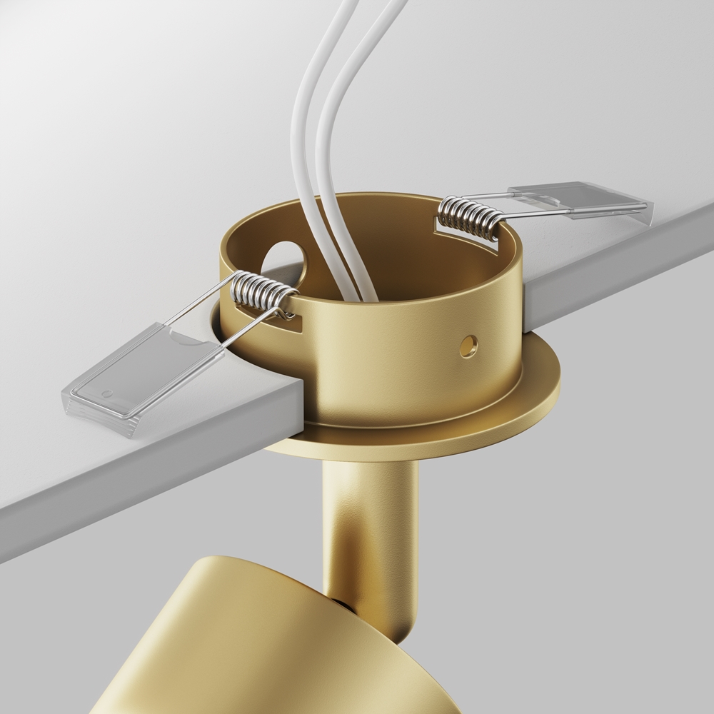 Встраиваемый светильник Maytoni Focus GU10 10Вт C018CL-01MG