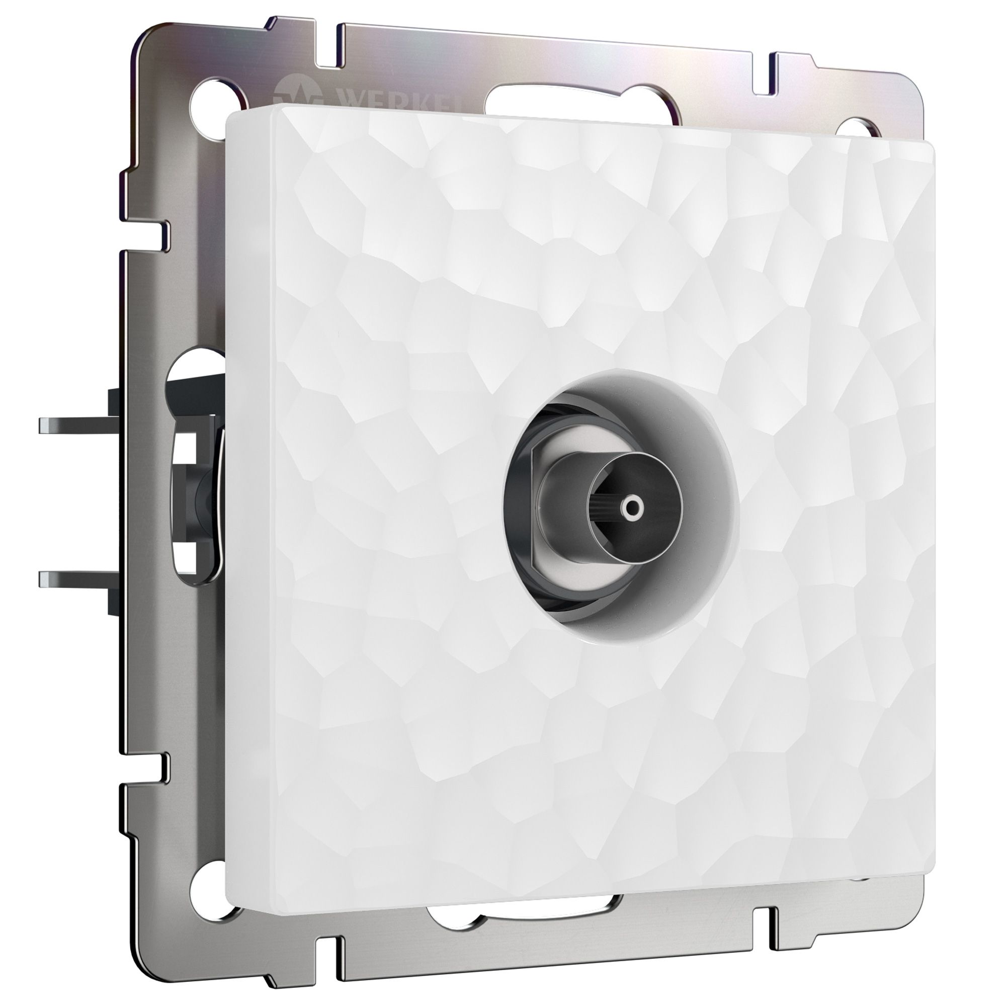 ТВ-розетка оконечная (белый) Werkel