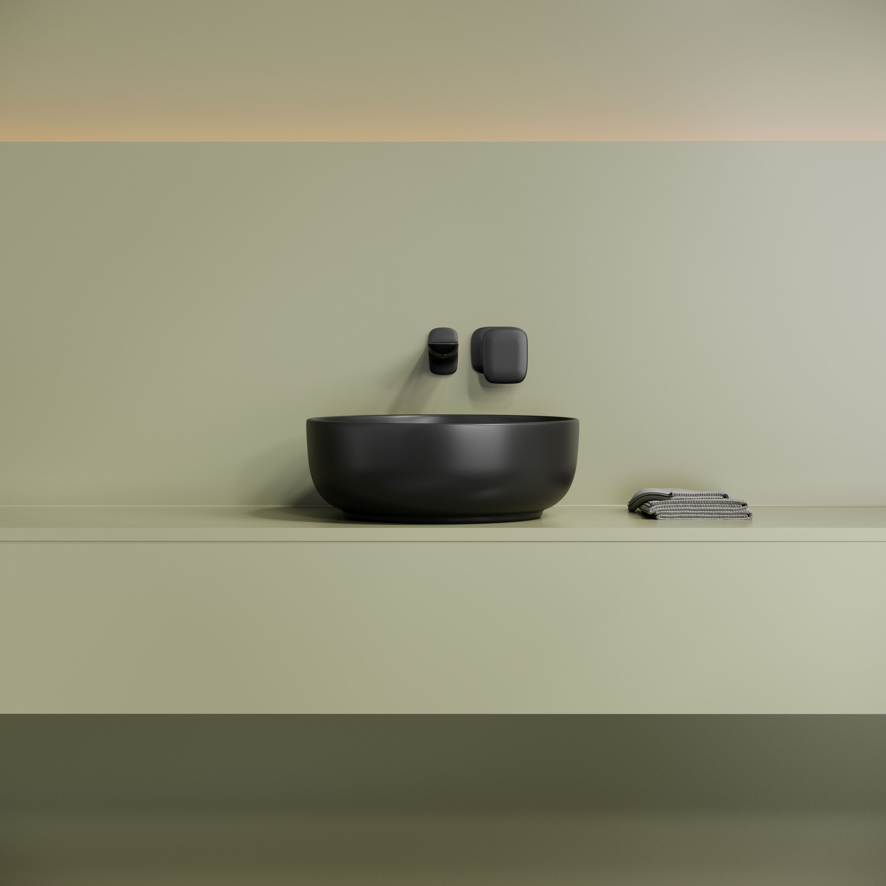 Раковина накладная CN12003MB