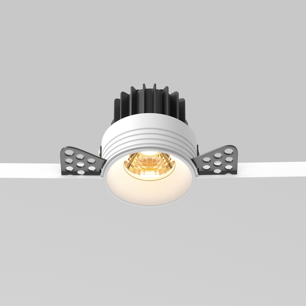 Встраиваемый светильник Maytoni Round 2700K 7Вт 60° DL058-7W2.7K-TRS-W