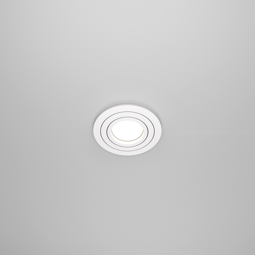 Встраиваемый светильник Maytoni Atom GU10 10Вт DL023-2-01W