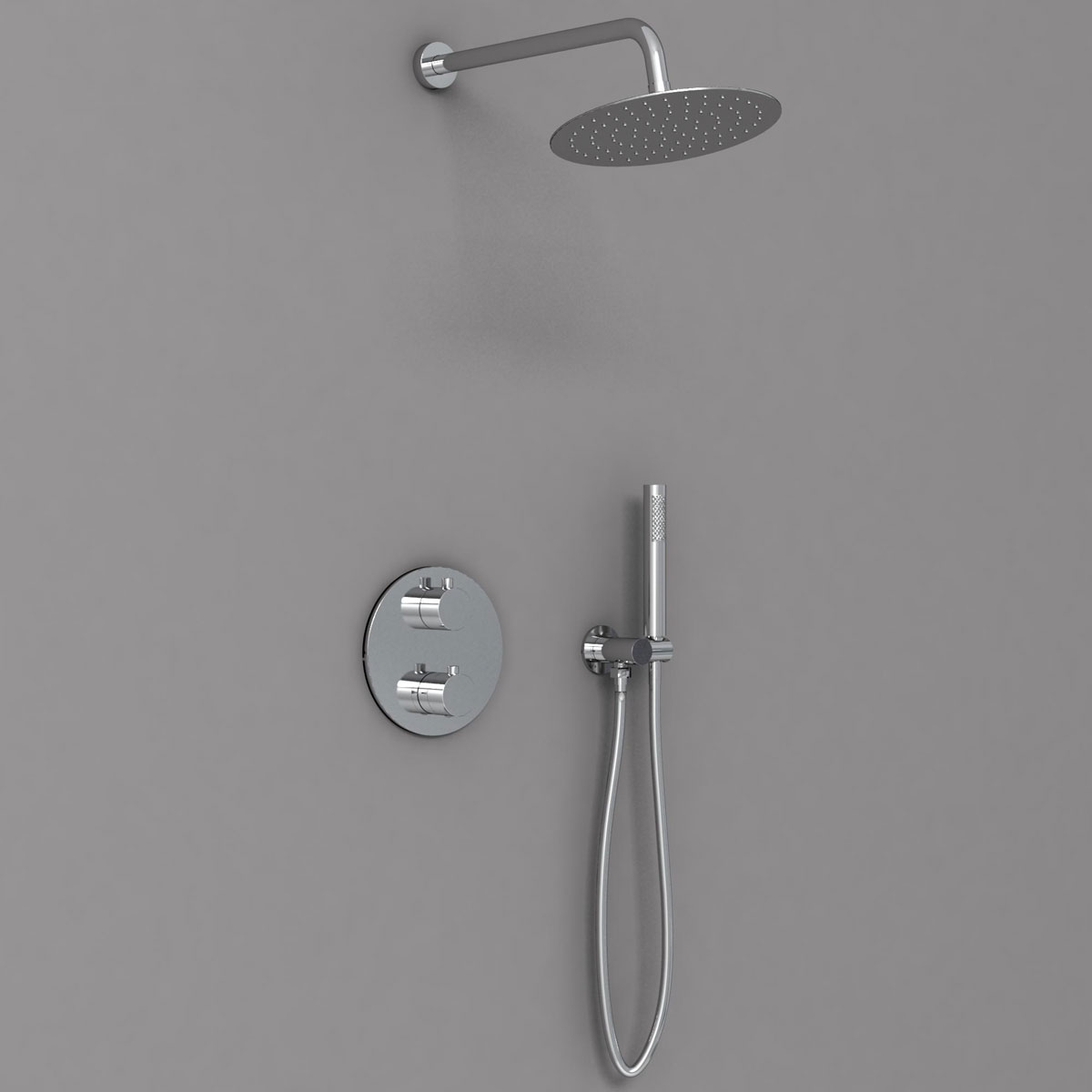 Душевая система Vincea VSFW-101TCH встраиваемая в стену цвет хром