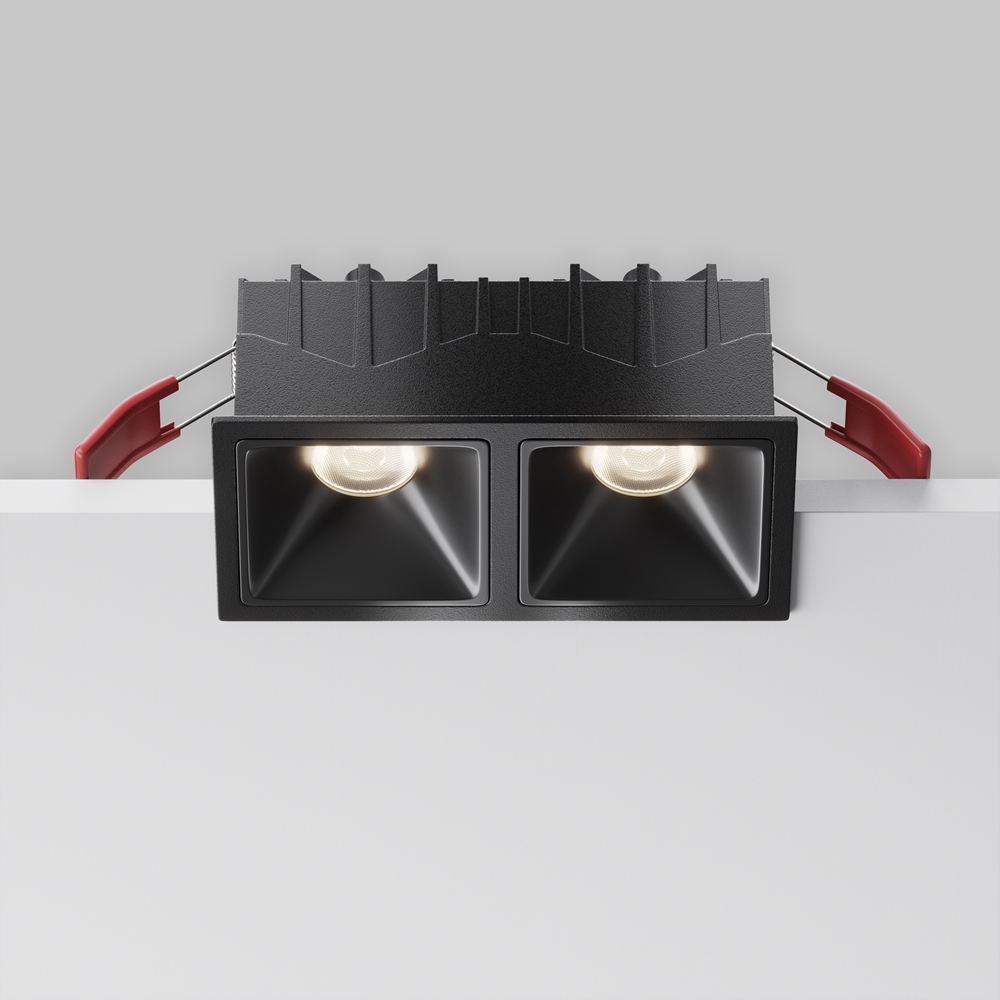 Встраиваемый светильник Maytoni Alfa LED 4000K 10Вт 50° DL043-02-10W4K-SQ-B-1