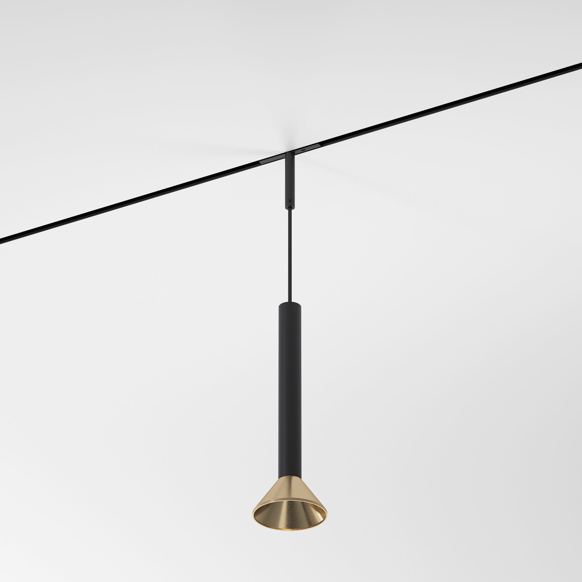 Mini Magnetic Трековый светильник 3W 3000K черный