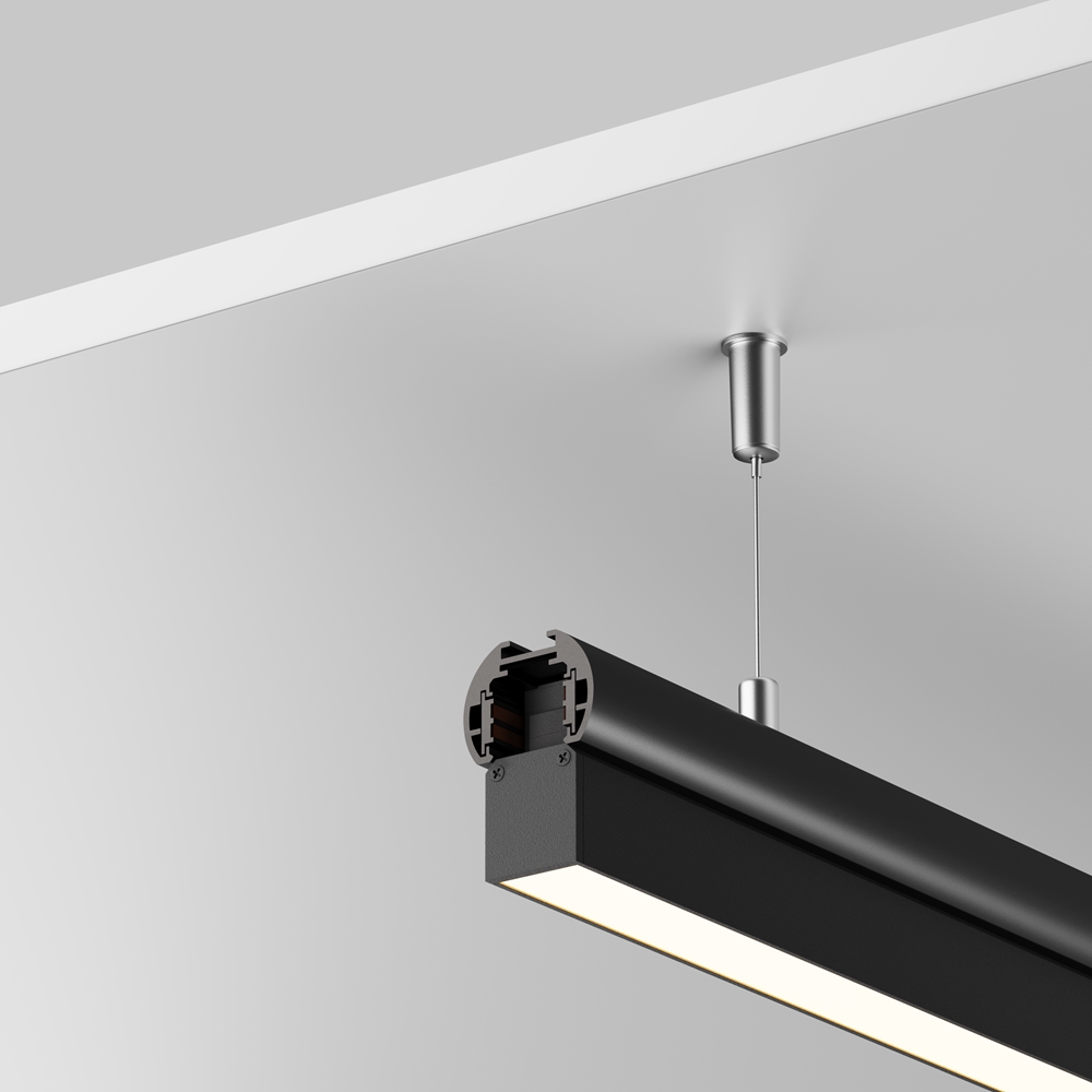 Шинопровод 2м Exility низкопрофильный подвесной круглый Maytoni TRXM034-R-412B