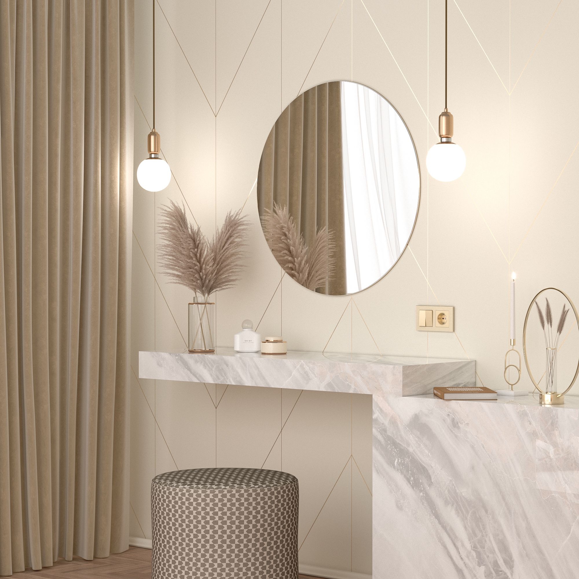 Рамка на 2 поста (шампань алюминий) Werkel