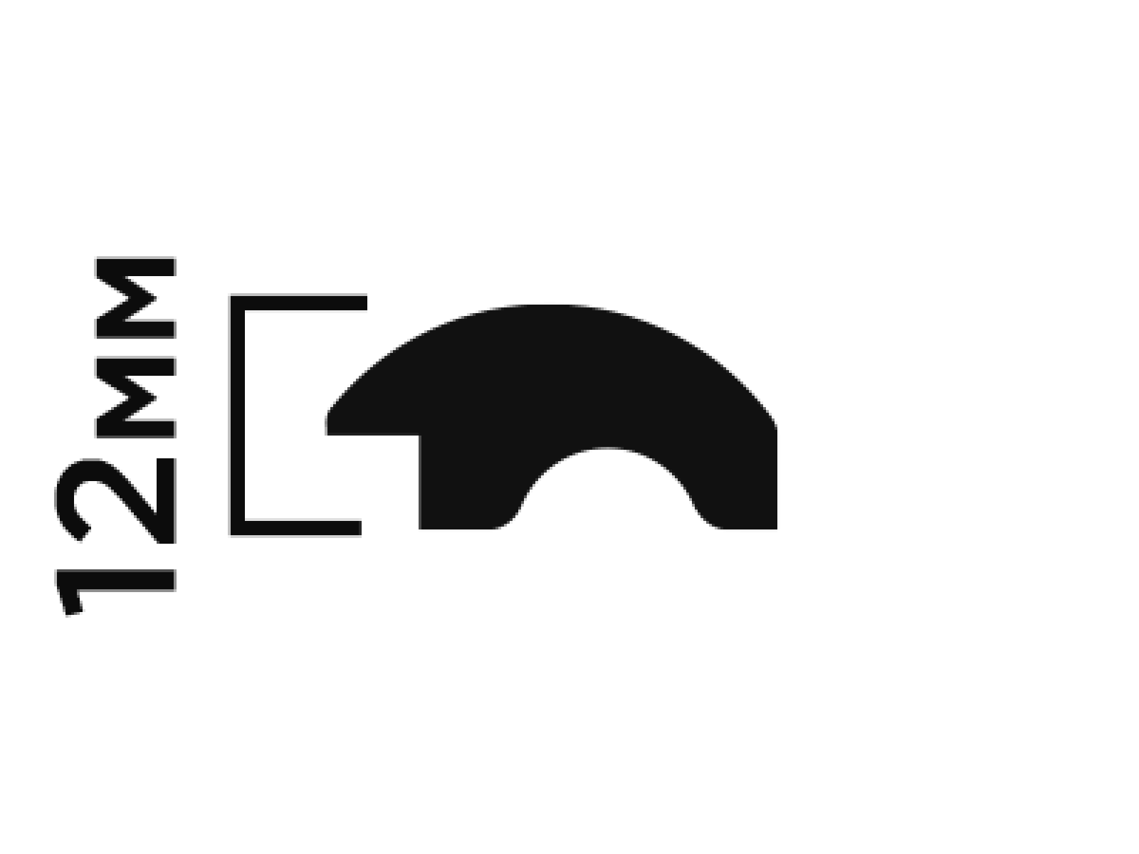 Финишный молдинг LF140B IV123 HIWOOD