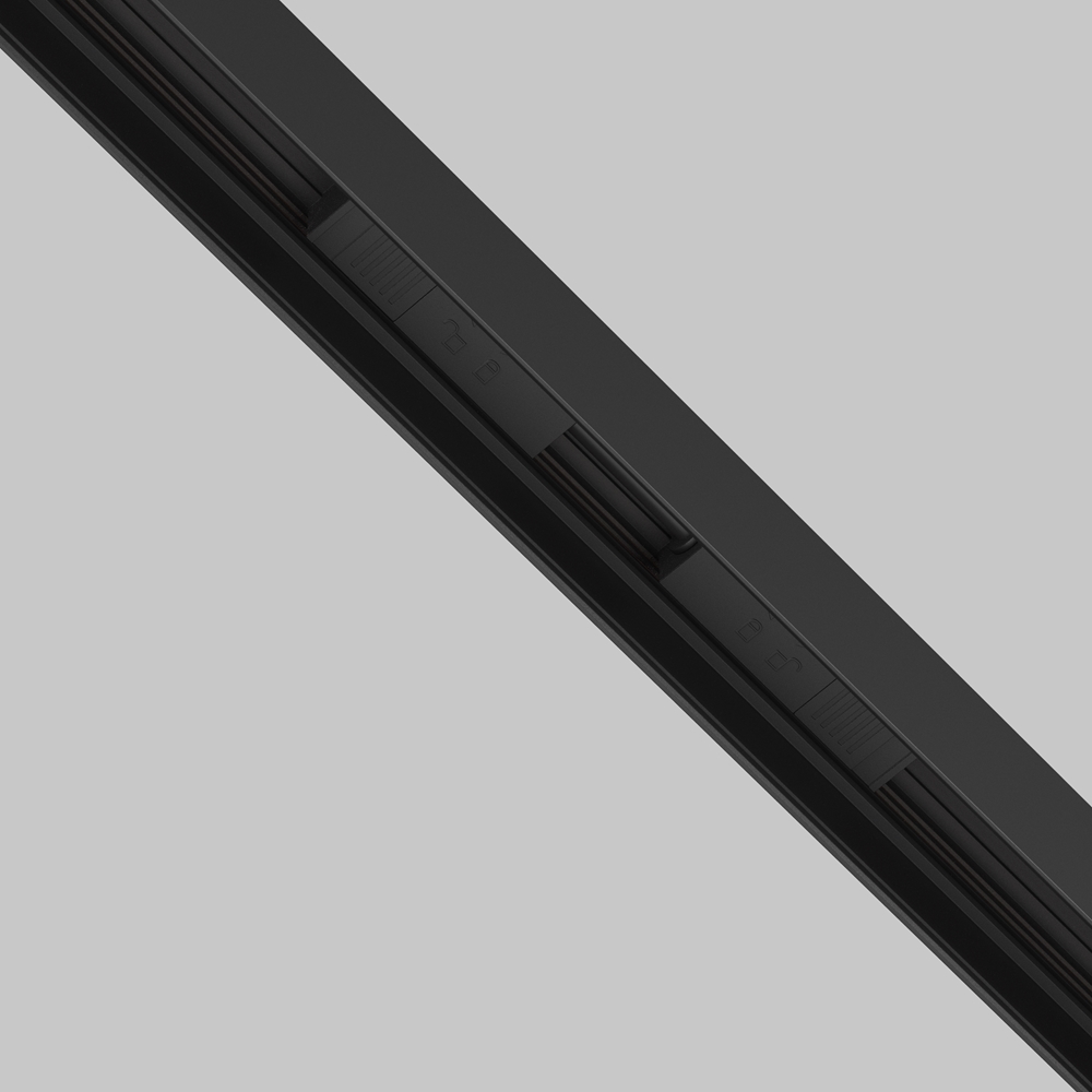 Коннектор питания прямой гибкий 5см Exility черный Maytoni TRA034CPC-42B-5-1