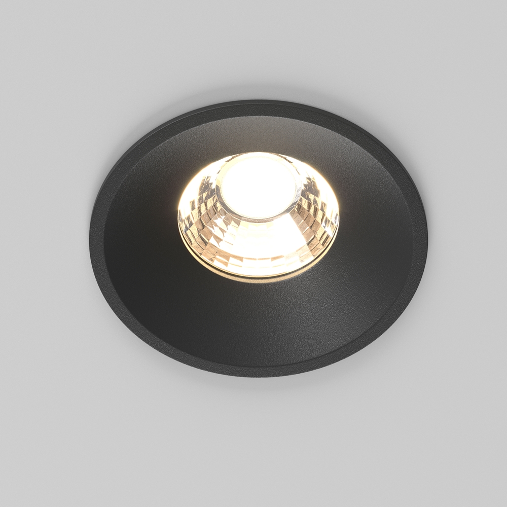 Встраиваемый светильник Maytoni Round 4000K 12W 60° DL058-12W4K-B