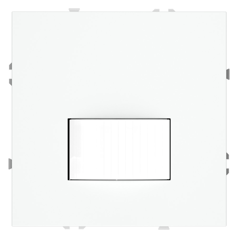 Датчик движения встраиваемый VOLTUM S70, (белый матовый)