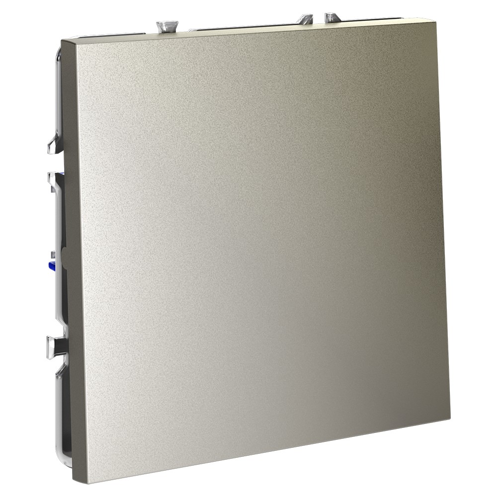 Проходной переключатель встраиваемый VOLTUM S70 одноклавишный 10А, (шелк)