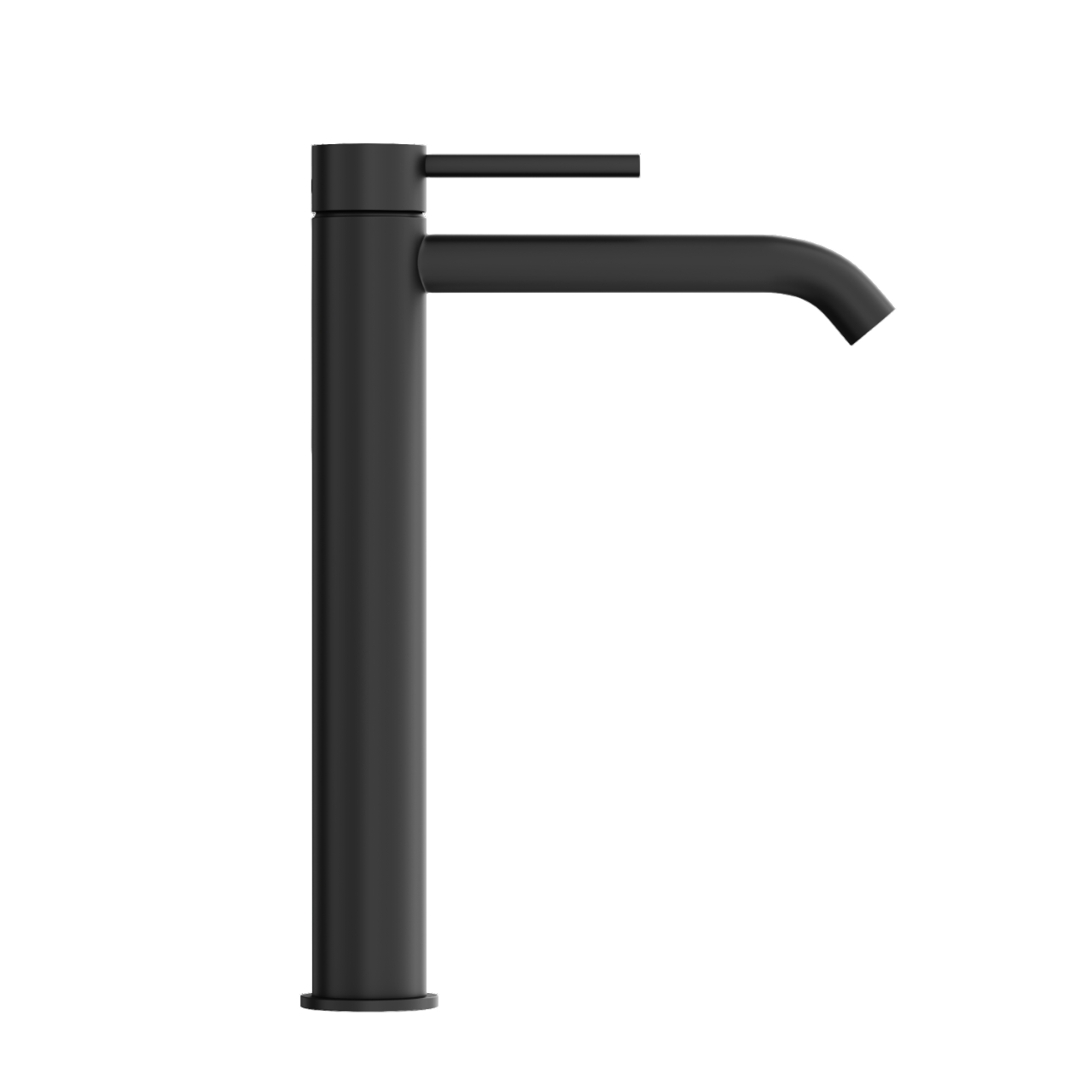 Смеситель для раковины высокий Etna, черный матовый SC9002MB