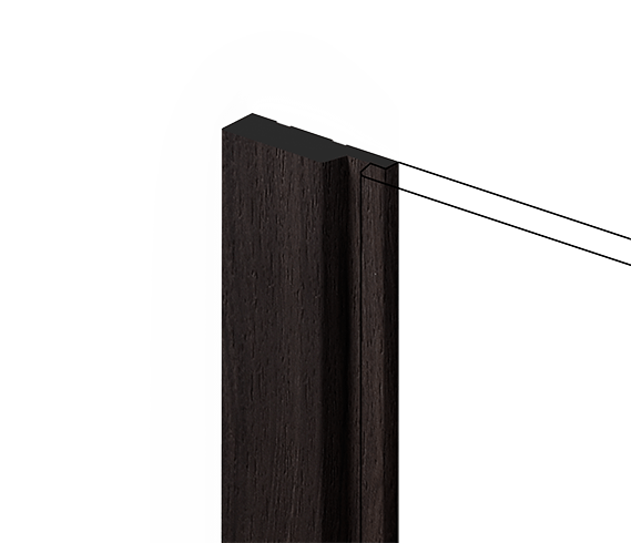 Финишный молдинг LF124A BR395 HIWOOD