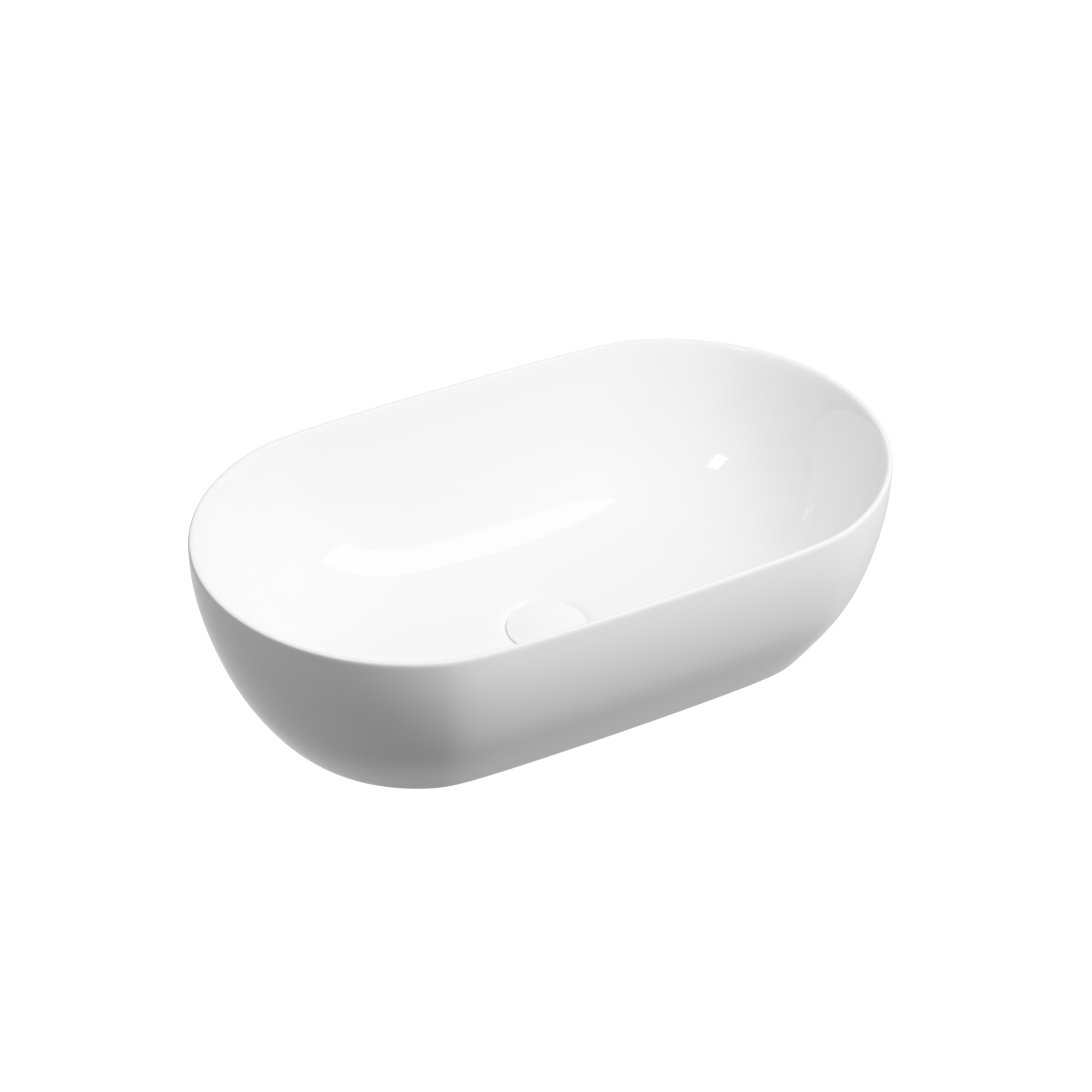 Раковина накладная овальной формы CN12001