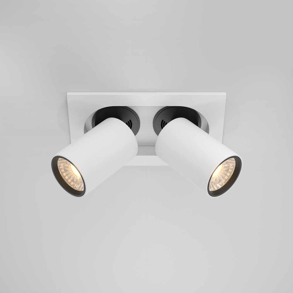 Встраиваемый светильник Maytoni Hidden 4000K 2x10W 36° DL045-02-10W4K-W