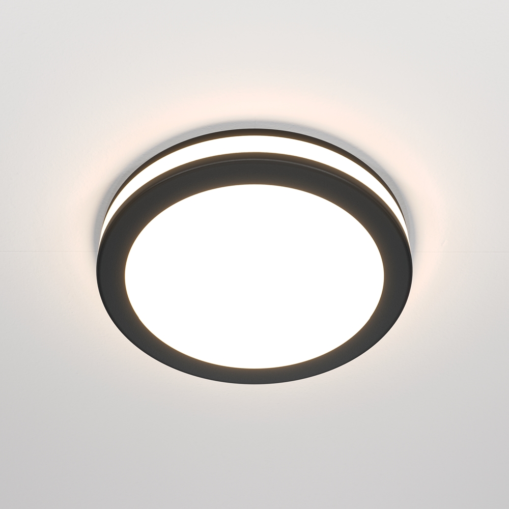 Встраиваемый светильник Maytoni Phanton 4000K 1x12Вт 120° DL303-L12B4K