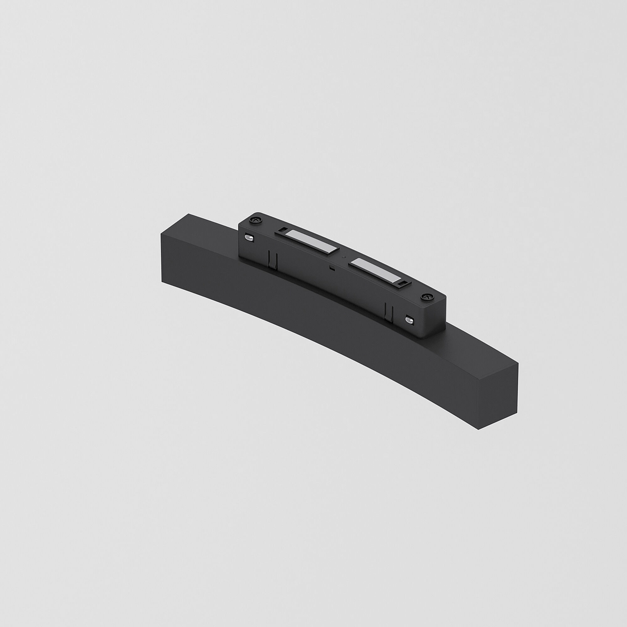 Slim Magnetic Трековый светильник для радиусного шинопровода 6W 4200K Intenso чёрный Ø 1200мм