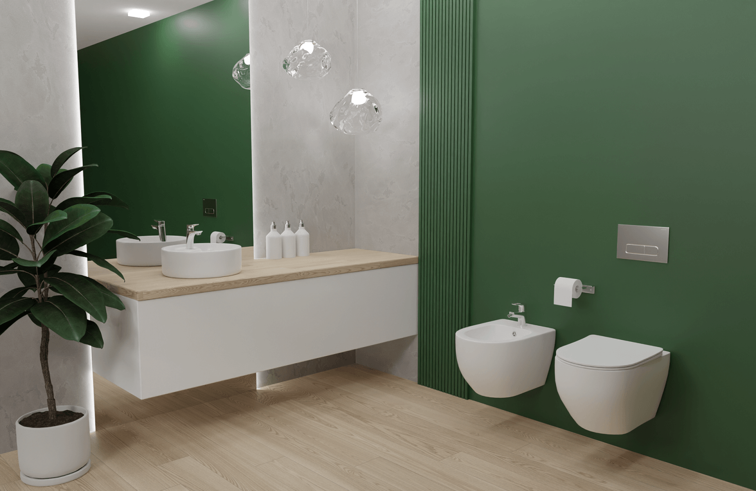 Унитаз подвесной безободковый Aquatek ЕВРОПА AQ1901-00 525*360*320 с сиденьем Soft Close