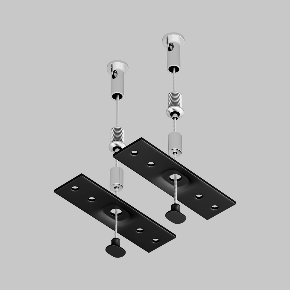 Подвес тросовый 2 шт. Exility черный Maytoni TRA034SW-2B