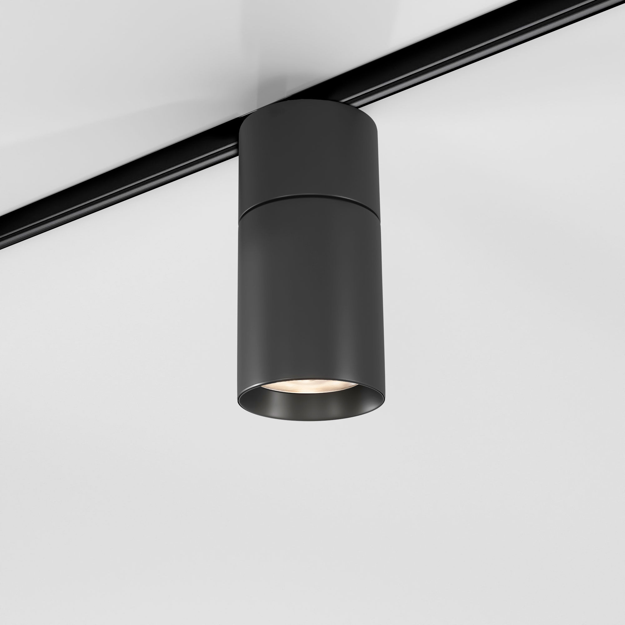 Slim Magnetic R03 20W Трековый поворотный светильник 4200K черный