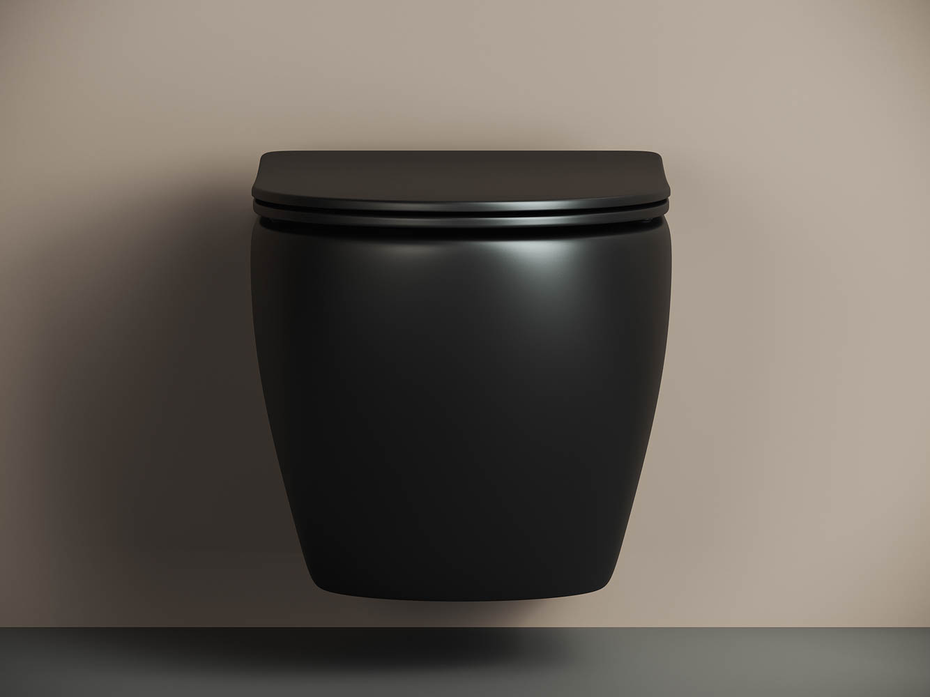 Подвесной унитаз Metropol Rimless CN4002MB