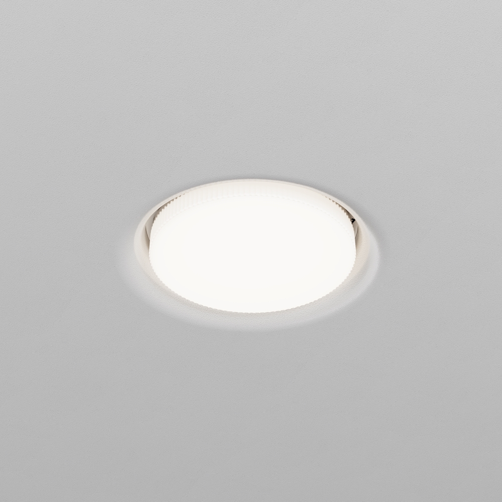 Встраиваемый светильник Maytoni Intro для натяжного(ПВХ) потолка GX53 12Вт DL019-GX53-W