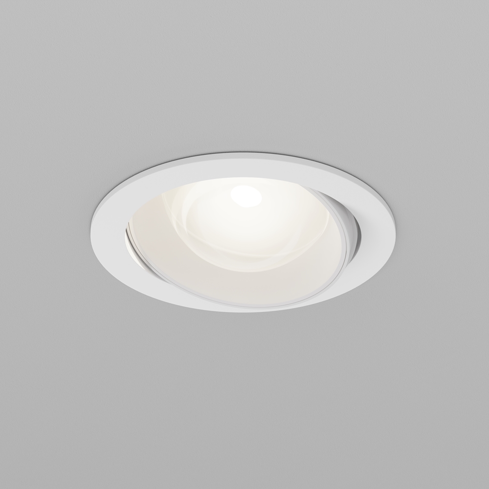 Встраиваемый светильник Maytoni Lens 12Вт 4000К 70° DL105-12W4K-W
