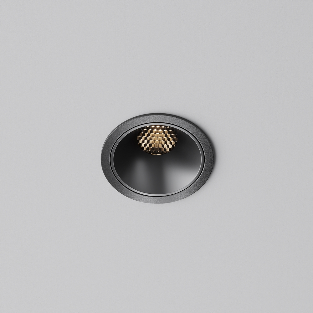 Встраиваемый светильник Maytoni Alfa LED 3000К 10Вт 50° DL043-01-10W3K-RD-B-1