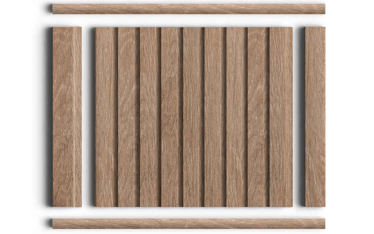 Молдинг D15V2 BR416 HIWOOD