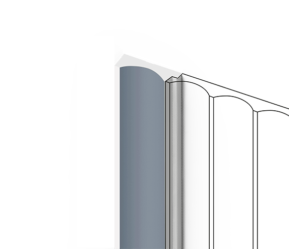 Финишный молдинг LF139A BU29 HIWOOD