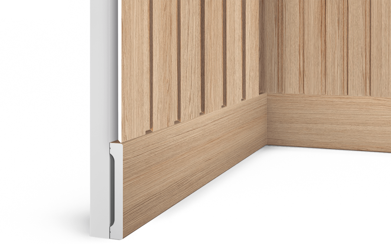 Декорированный плинтус B90V1 BR417 HIWOOD