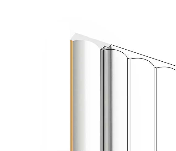 Финишный молдинг LF139A W41G HIWOOD