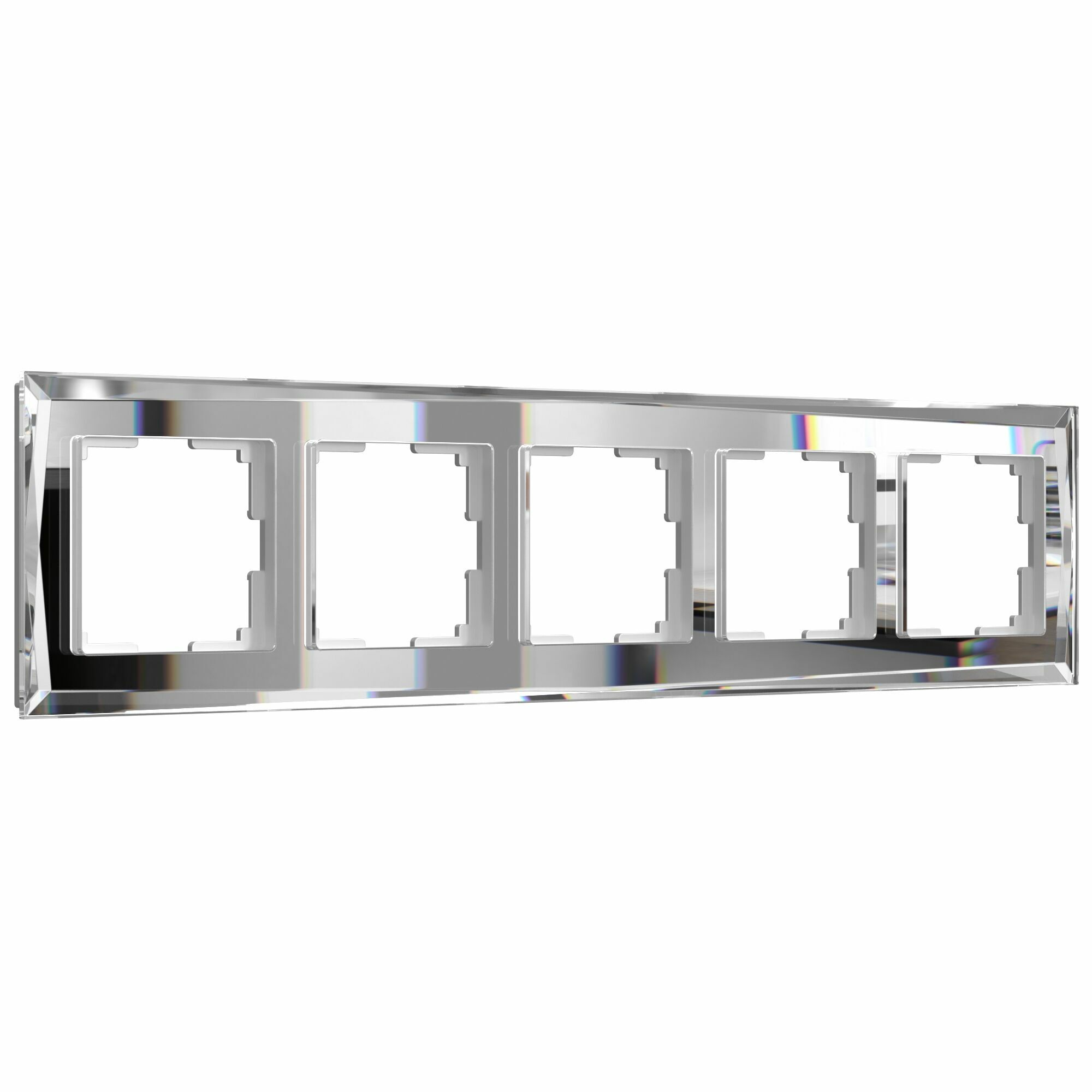 Рамка на 5 постов (зеркальный) Werkel