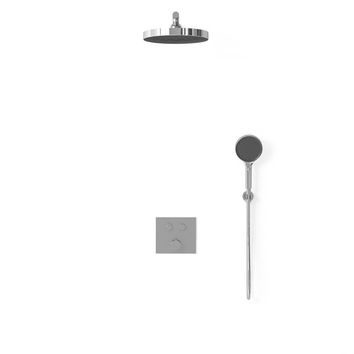 Душевая система Vincea VSFW-4I212CH встраиваемая в стену цвет хром