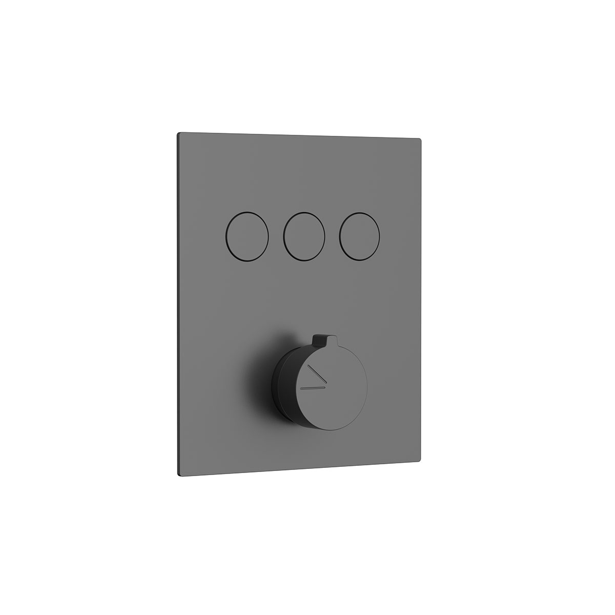 Душевая система Vincea VSFW-4311RGM встраиваемая в стену цвет вороненая сталь